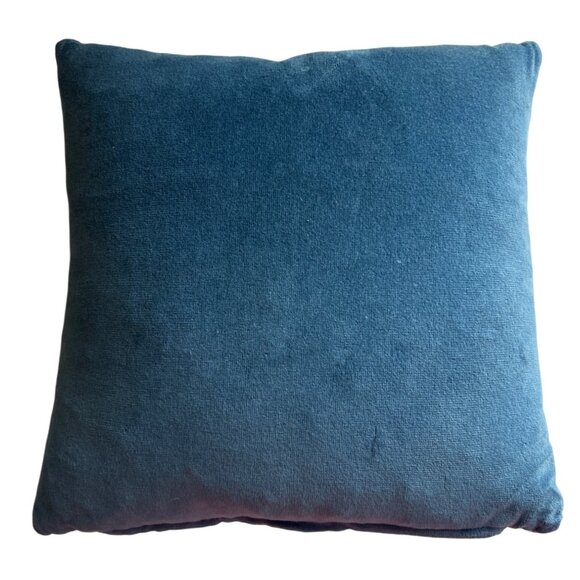 Nautical "Welcome On Board" Tapestry Throw Pillow 12x12 Made In England - Picture 2 of 5